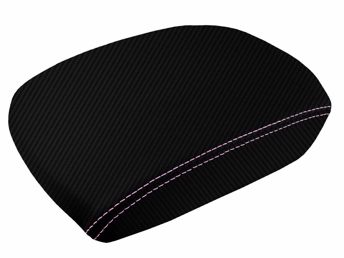 Console Lid Armrest Cover Carbon Fiber for Honda Pilot (2009–2015)