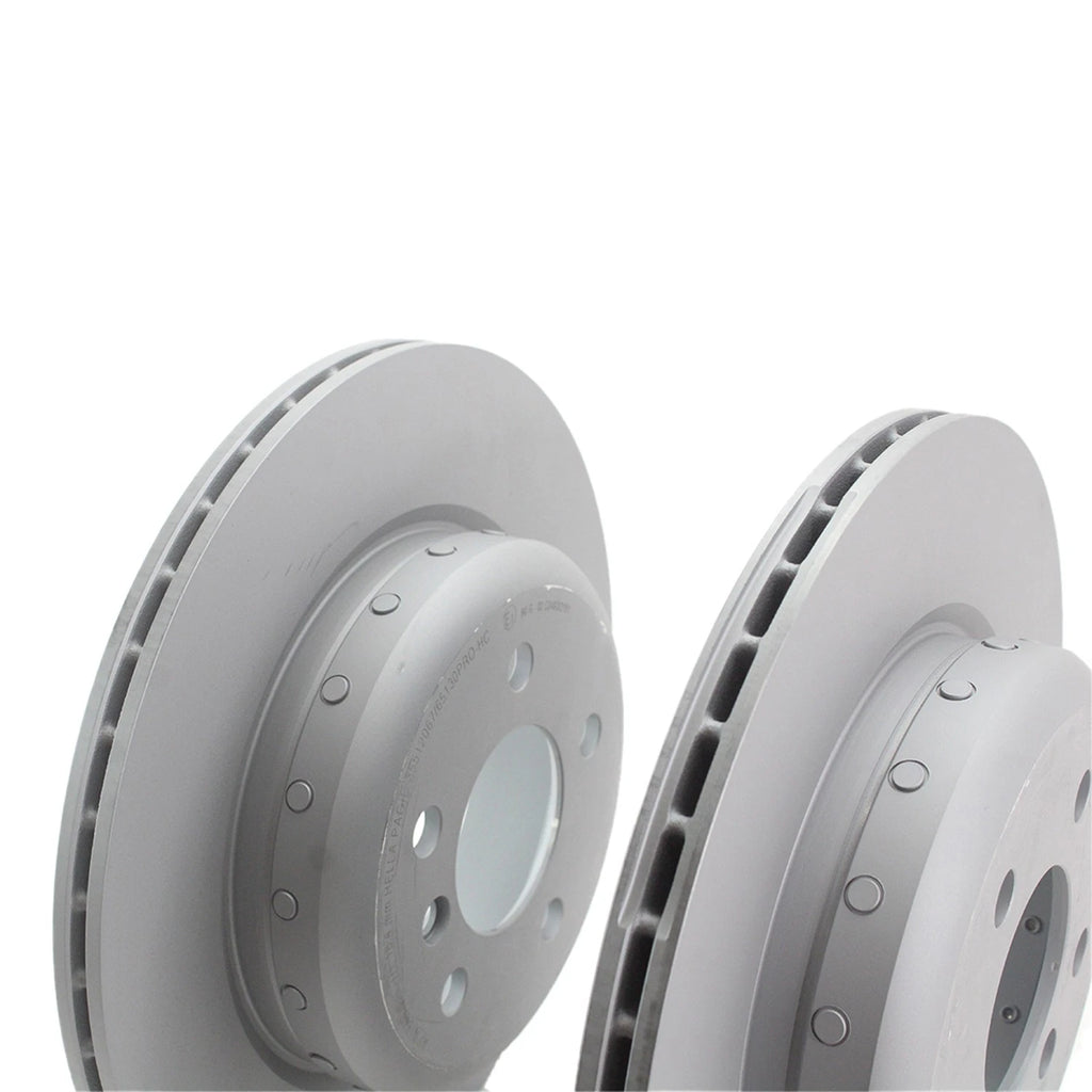 Hella Pagid 330mm Rear Coated Disc Brake Rotor for BMW F10 528i 535d 535i (2011–2017)