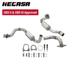 Set of 2 Catalytic Converters for Ford F250 F350 Super Duty 6.2L (2011–2022)