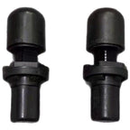 2X Rear Trunk Lid Stop Buffer for Scirocco (2009–2014) OEM 1K8827761D Black ABS