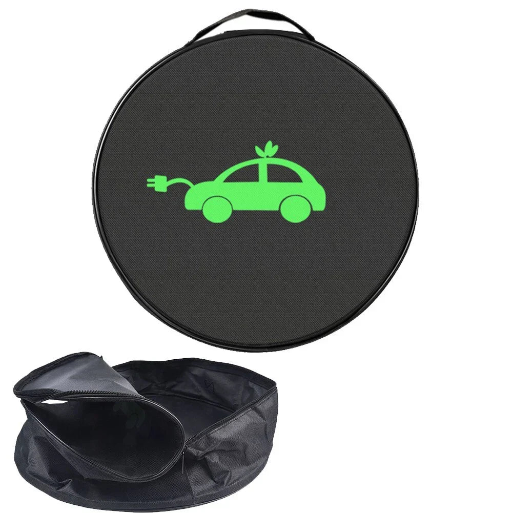 Car Charging Cable Storage Bag for RV and Caravan Accessories