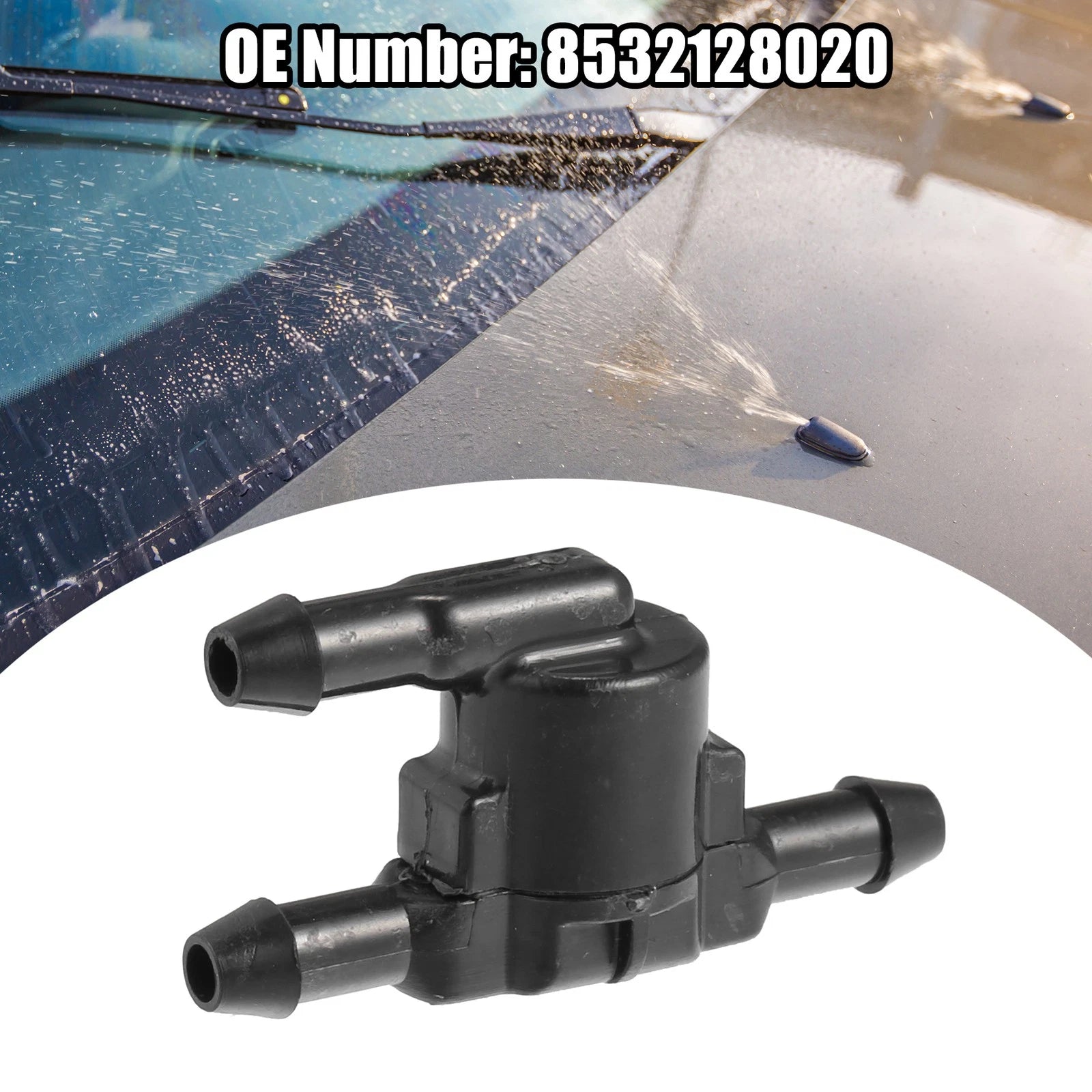 Windshield Wiper Washer Nozzle Spray Jet for Toyota 4Runner (2003–2023) No. 85321-28020