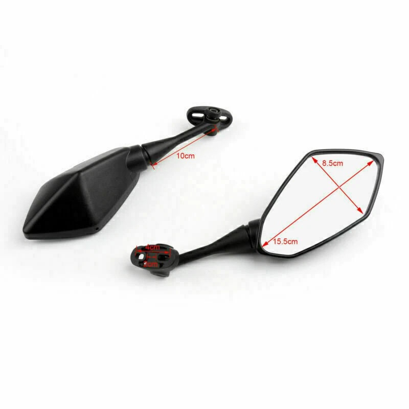 Pair Rearview Mirrors for Honda CBR250 NSR250 (1988–1994) CBR400 (1987–1994)