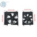 2X A/C Condenser Fan Assembly for Acura ILX (2016–2021)