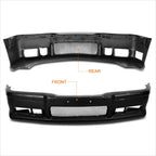 M3 Style Front Bumper Cover Lower Lip w/Grille Insert for BMW E36 (1992–1999)