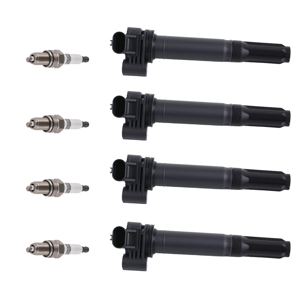 Set of 4 Ignition Coils UF649 for Fiat 500 1.4L (2012–2017)