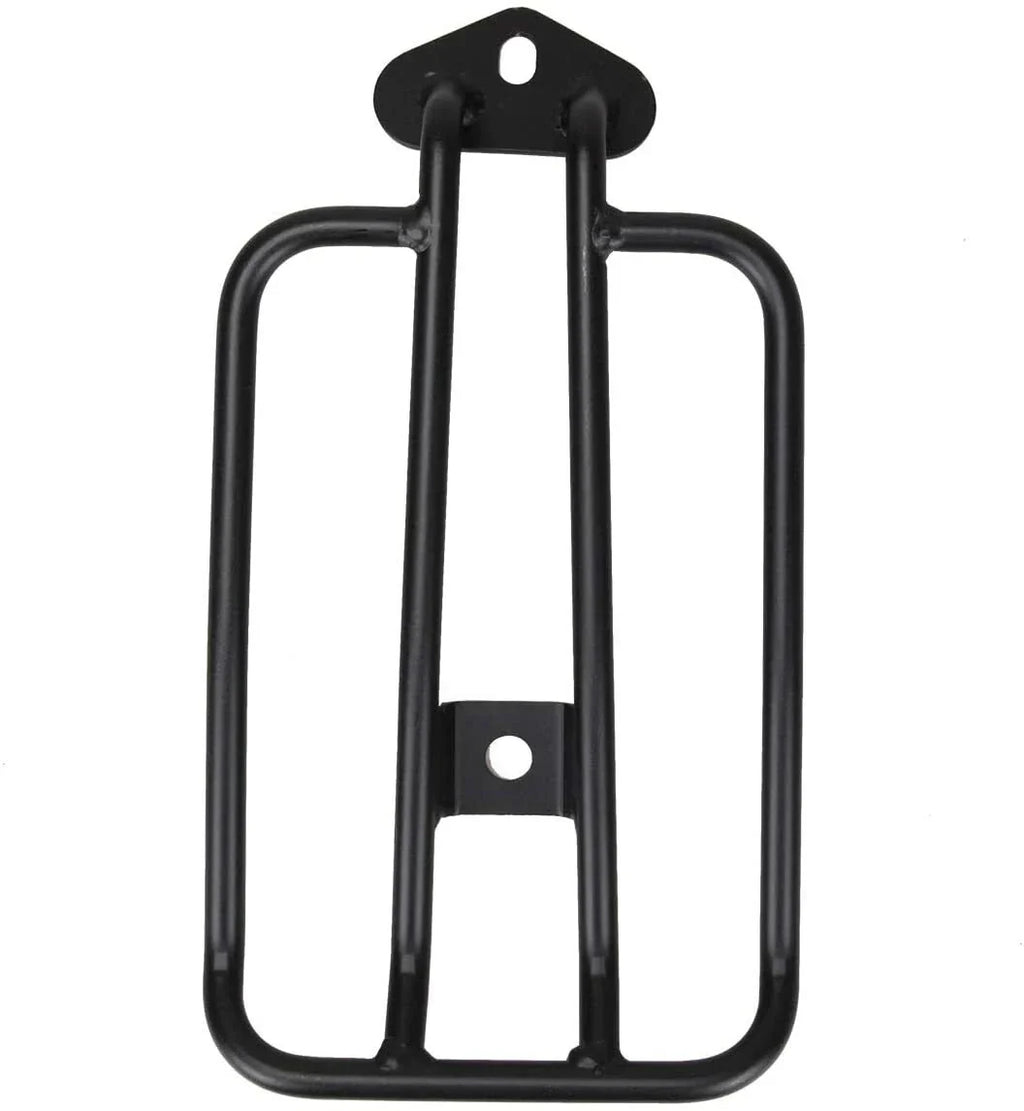 Black Rear Luggage Rack Carrier for Harley-Davidson
