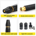 2X Alloy Car Wash Nozzle for Garden Hose Nipple Connector