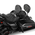 Backrest Pad Set for Harley CVO Street Road Glide (2009–2023)