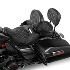 Backrest Pad Set for Harley CVO Street Road Glide (2009–2023)