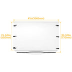 3/16" Front Full Windshield for Honda Pioneer 500 (2017–2020) / 520 (2021+)