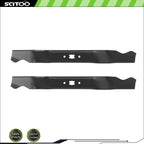2 Mower Blades for MTD Cub Cadet Troy-Bilt 21" Cut (Replaces 742-04100 742-0741)