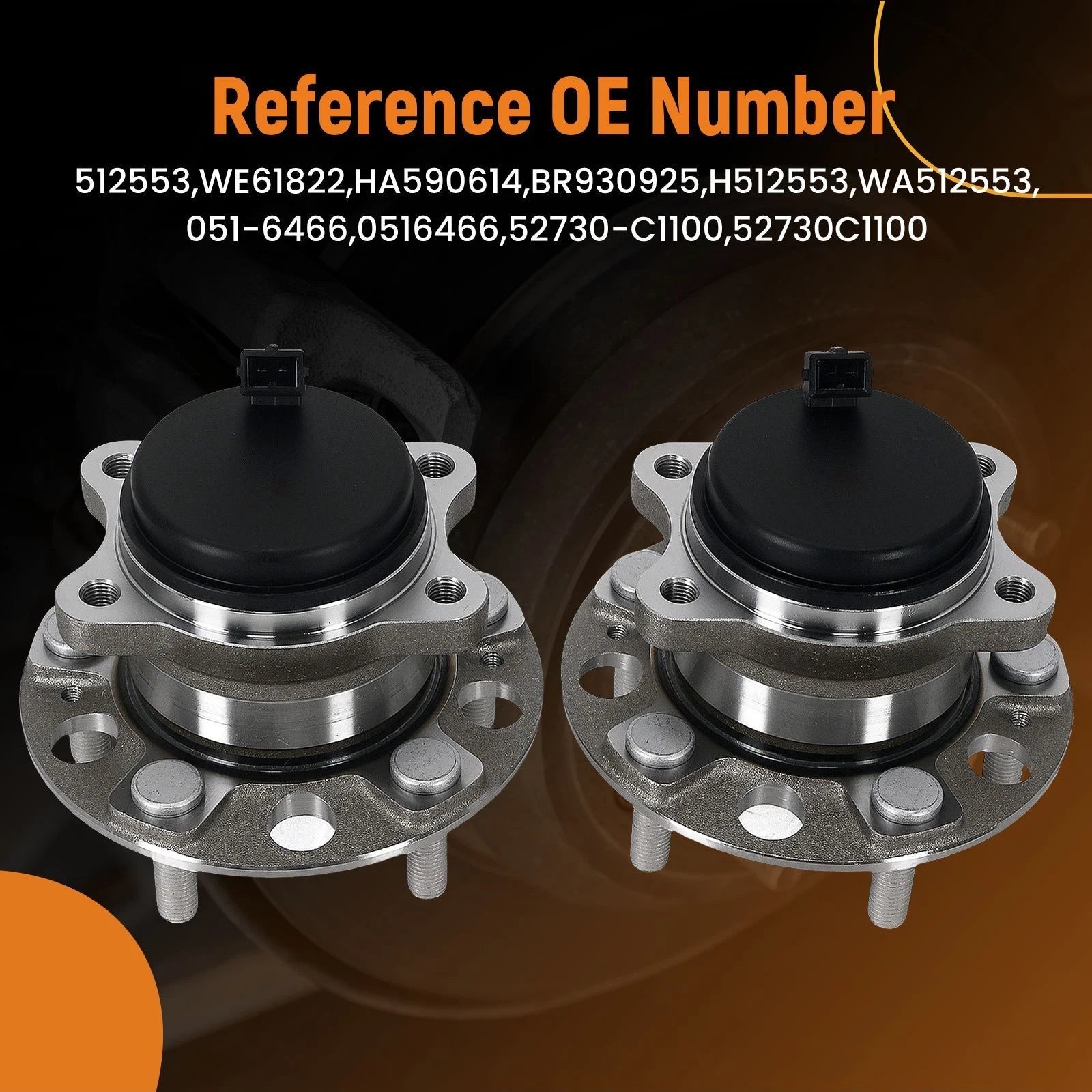 Rear LH RH Wheel Hub Bearing Assembly for Kia Sportage (2017–2020) 52730C1100