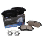 Set of 4 Akebono ProAct Ultra Premium Ceramic Front Brake Pads for Ford Fiesta Mazda 2 (2011–2019)