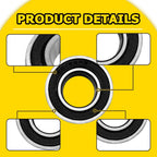 Silver Ball Bearings + Seals for Kawasaki Mule 1000 (1988, 2000-2001)
