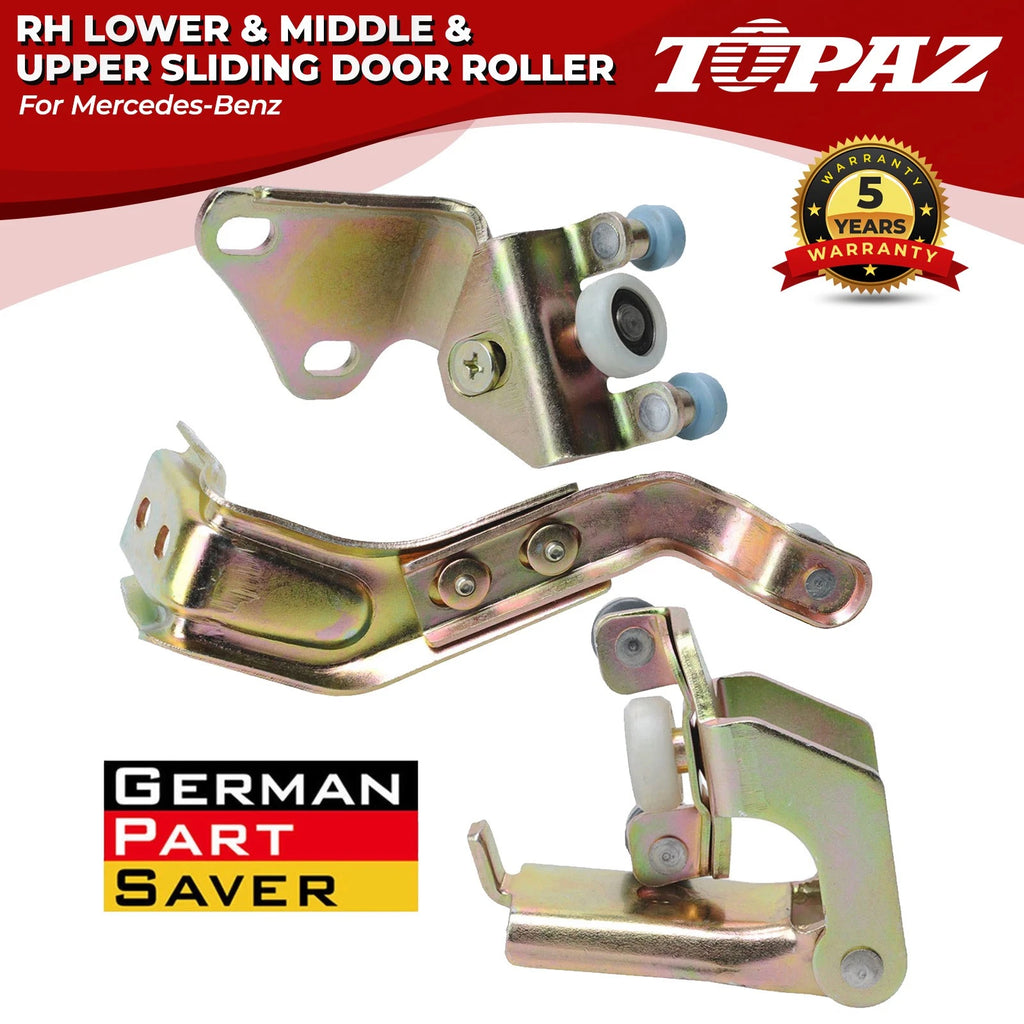 3PCS Sliding Door Roller Kit for Mercedes-Benz 