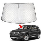 Foldable Windshield Sun Shade for BMW X3 (2018–2024)