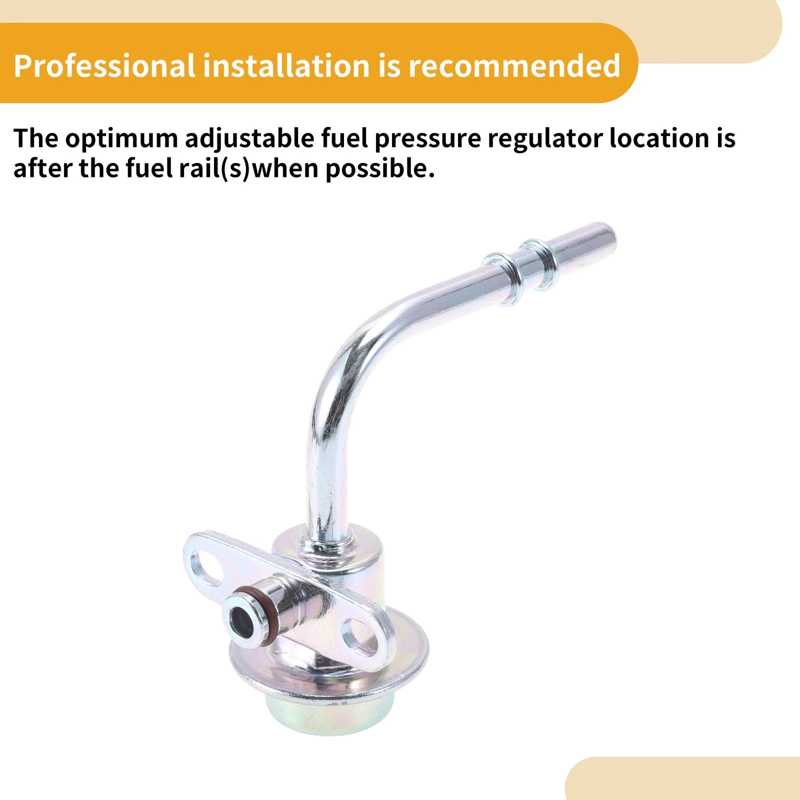 Fuel Pressure Regulator for Toyota RAV4 (2001–2005) No. 23270-28020 Metal 20-70 Psi