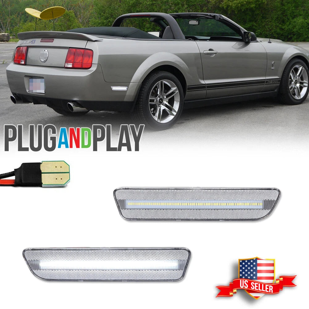 LED Rear Bumper Reflector for Ford Mustang (2005–2009)