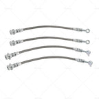 Braided Brake Line Hose Set for Nissan Patrol GQ Y60 (1988–1997)
