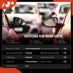 2X Front Manual Mirrors for Saturn Legacy