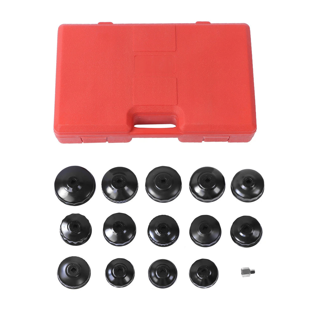 14pcs Oil Filter Cap Wrench Socket Tool Set for Various Models (65-15)