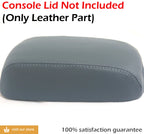 Center Console Armrest Cover for Kia Optima (2004–2008) Gray Leather