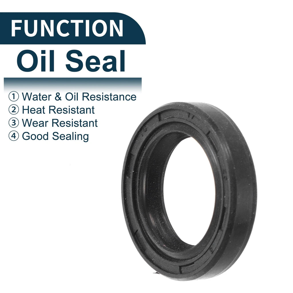 Set of 5 Oil Seal Rotary Shaft Seal NBR Rubber 17x25x5mm