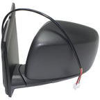 Power Mirror Set of 2 for Dodge Grand Caravan (2008–2020) Heated Black