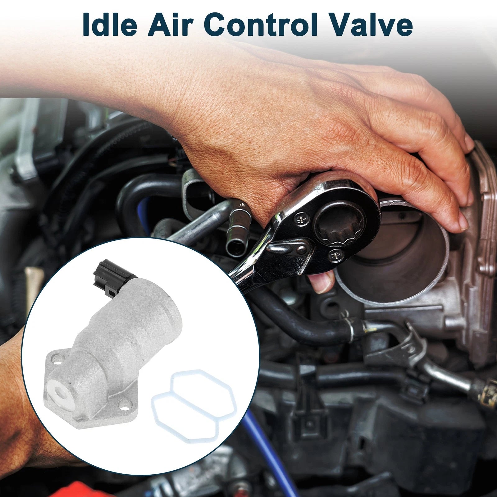 Idle Air Control Valve for Ford F-150 (2001–2003, 2005–2008) No. 1L3Z9F715AA