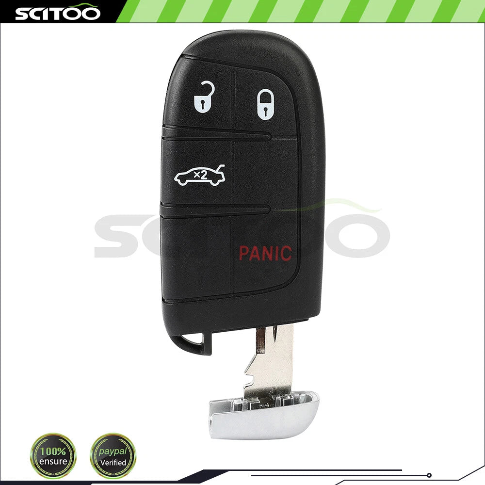 Keyless Entry Remote Fob for Dodge Charger (2019–2021) M3M40821302 4 Buttons