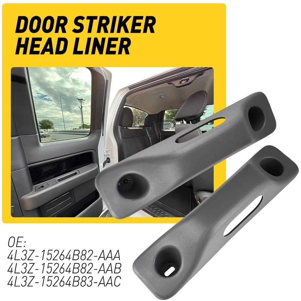 Upper Door Striker Liner Trim Cover Gray for Ford F150 (2004–2008)