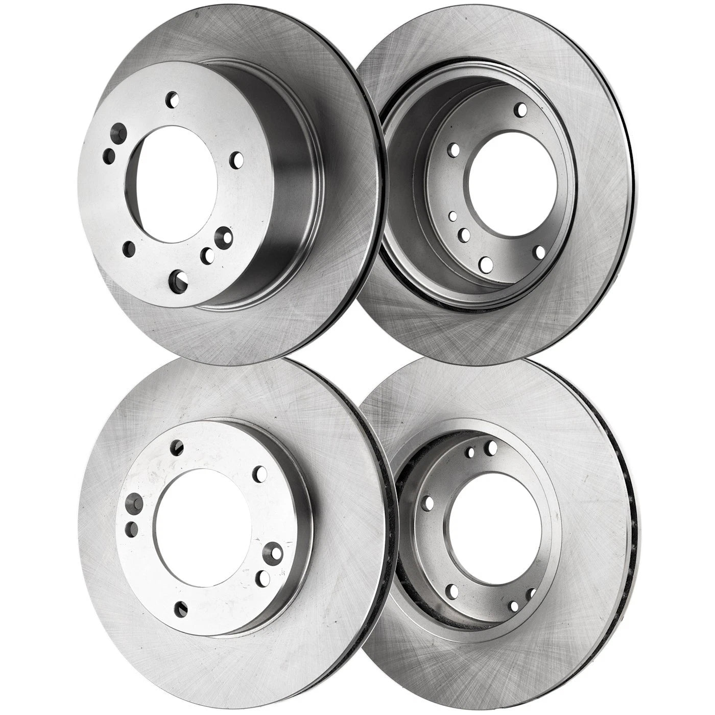 Front and Rear Disc Brake Rotors for Kia Sorento (2003–2006)