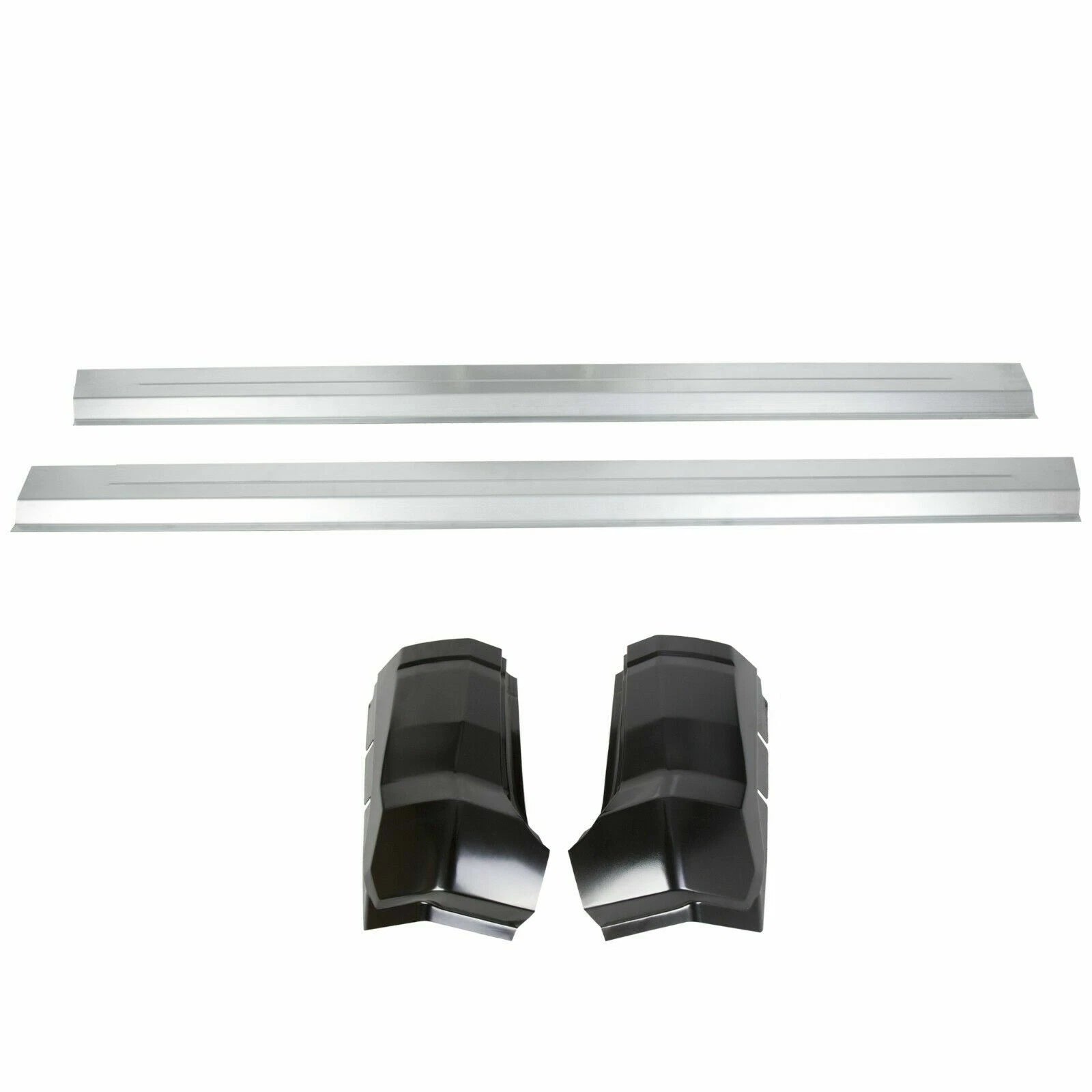 Set of 2 Outer Rocker Panels & Cab Corners for Dodge Ram (2009-2018)