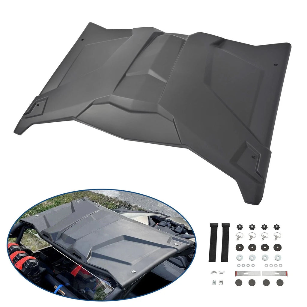 1-Piece Black Hard Roof Assembly for Can-Am Maverick X3 (2017–2024)