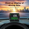 GPS Head Up Display HUD Digital Speedometer for Cars and Trucks