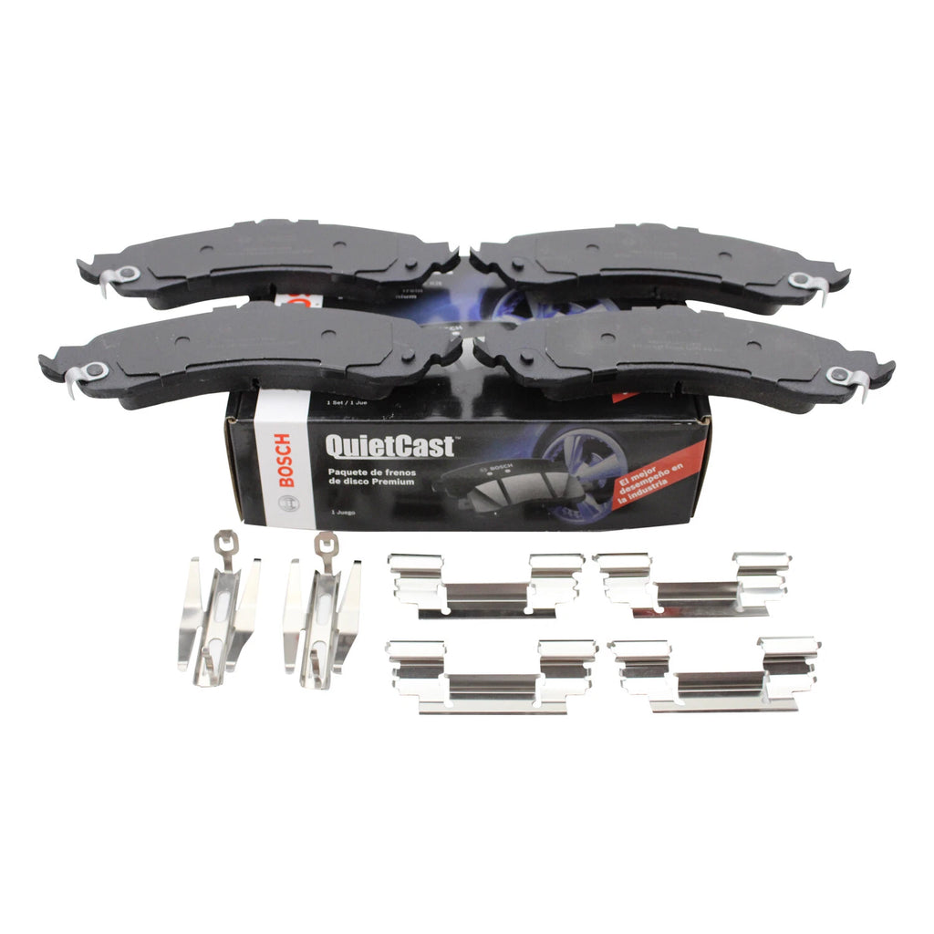 Bosch QuietCast Rear Ceramic Brake Pads for Escalade ESV EXT Tahoe Yukon XL 1500 (2007–2014)
