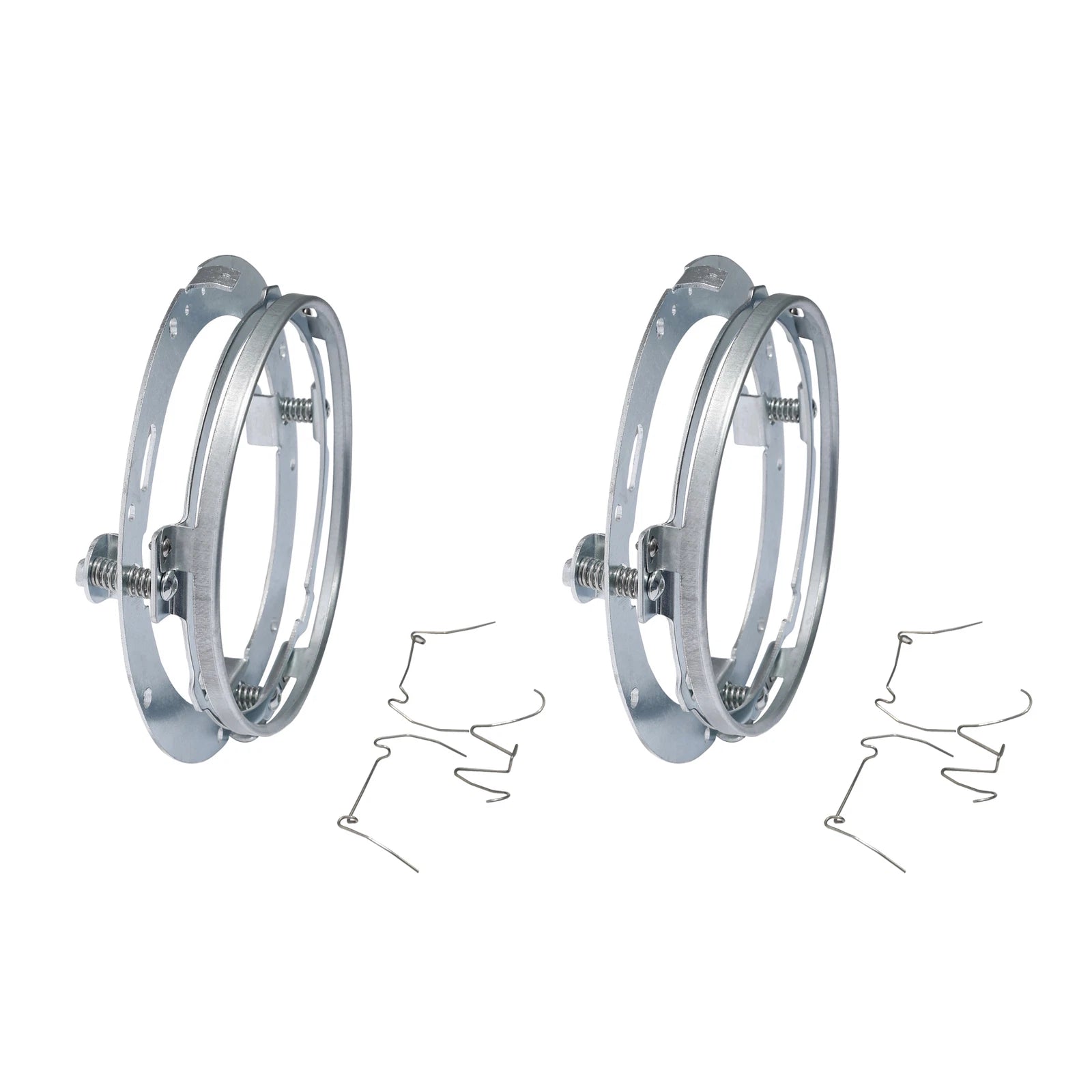 2X 7" Headlight Mount Bracket Rings for Harley Touring (1994–2013) Softail (1991–2013)