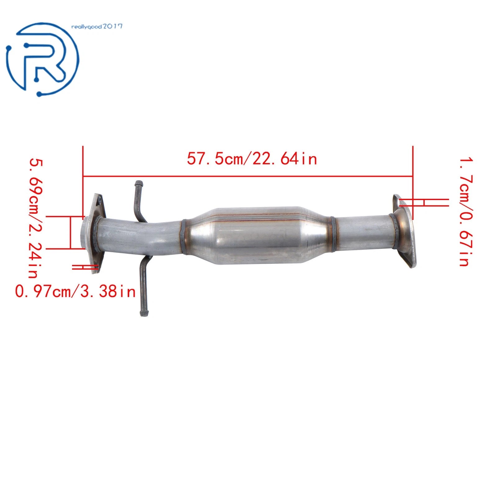 Rear Catalytic Converter for Lexus RX350 (2010-2013)