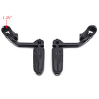 5" Long Foot Peg Kit for Yamaha XV250 XV400 XV535 (1.25" Engine Guard)