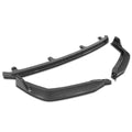 Carbon Fiber Look V-Style Front Bumper Spoiler Lip for Lexus IS350 IS500 (2021–2024)