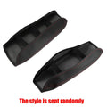 Microfiber Leather Armrest Cover Pad for Honda Civic (2006-2011) Black/Red