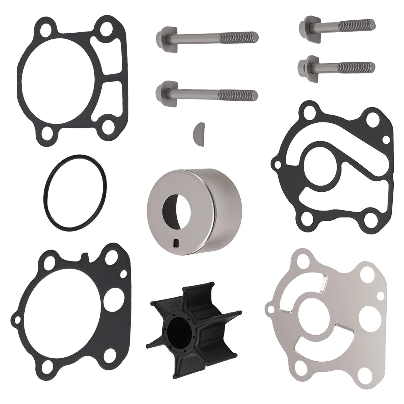 Impeller Repair Kit for Yamaha 2 Stroke 70–90HP Outboard (1992–2003)