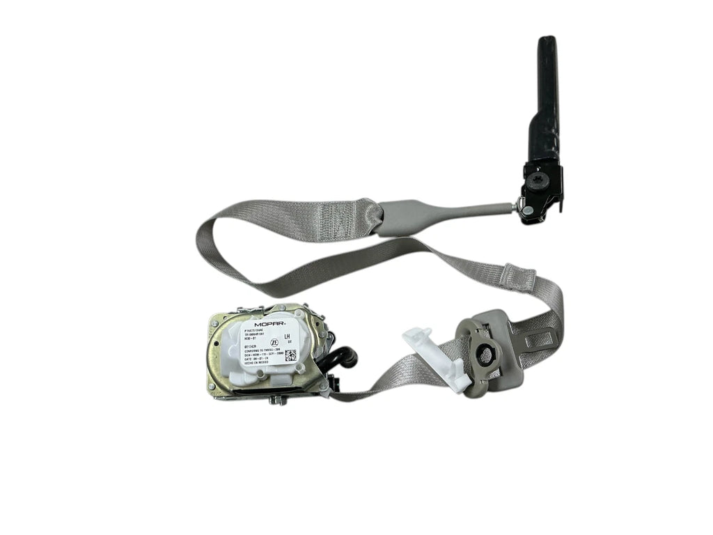 Front Left Seat Belt for RAM 1500 (2019–2024) LIGHT GRAY P7AX751D4AC