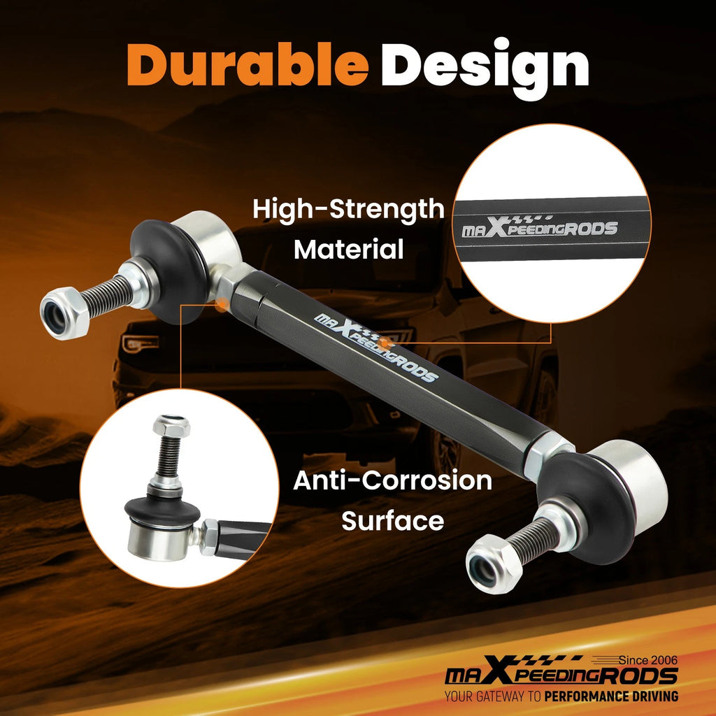 Adjustable Sway Bar Links for Universal Fit (180mm-230mm)