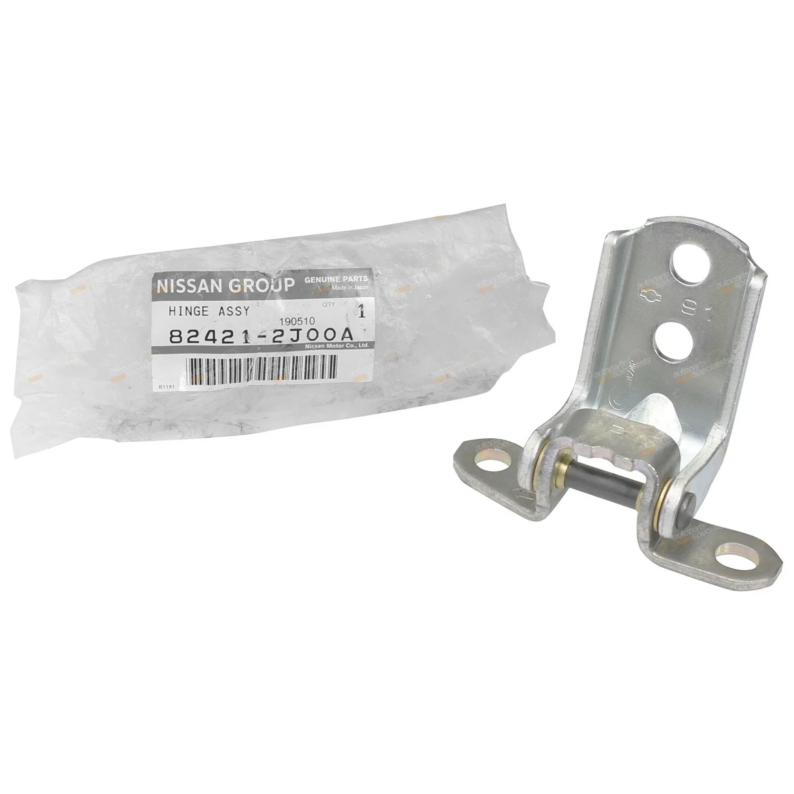 Front Door Hinge - Genuine for Nissan Patrol GU Y61 LH Lower RH Upper