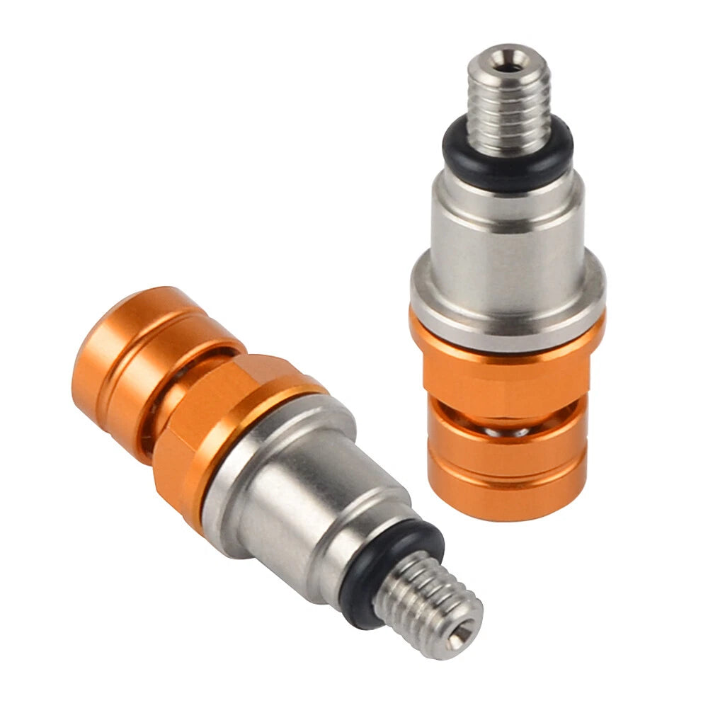 Set of 2 Fork Bleeder Air Valves for KTM 250 300 450 XC-W TPI (2008–2023)