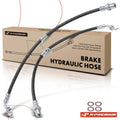 2X Rear Brake Hydraulic Hose for Subaru Forester (2015–2018) XV Crosstrek