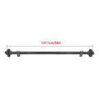 Trailer Axle 2000 lb 4 Lug 54" Hub Face Pitch with U-Bolt Kit