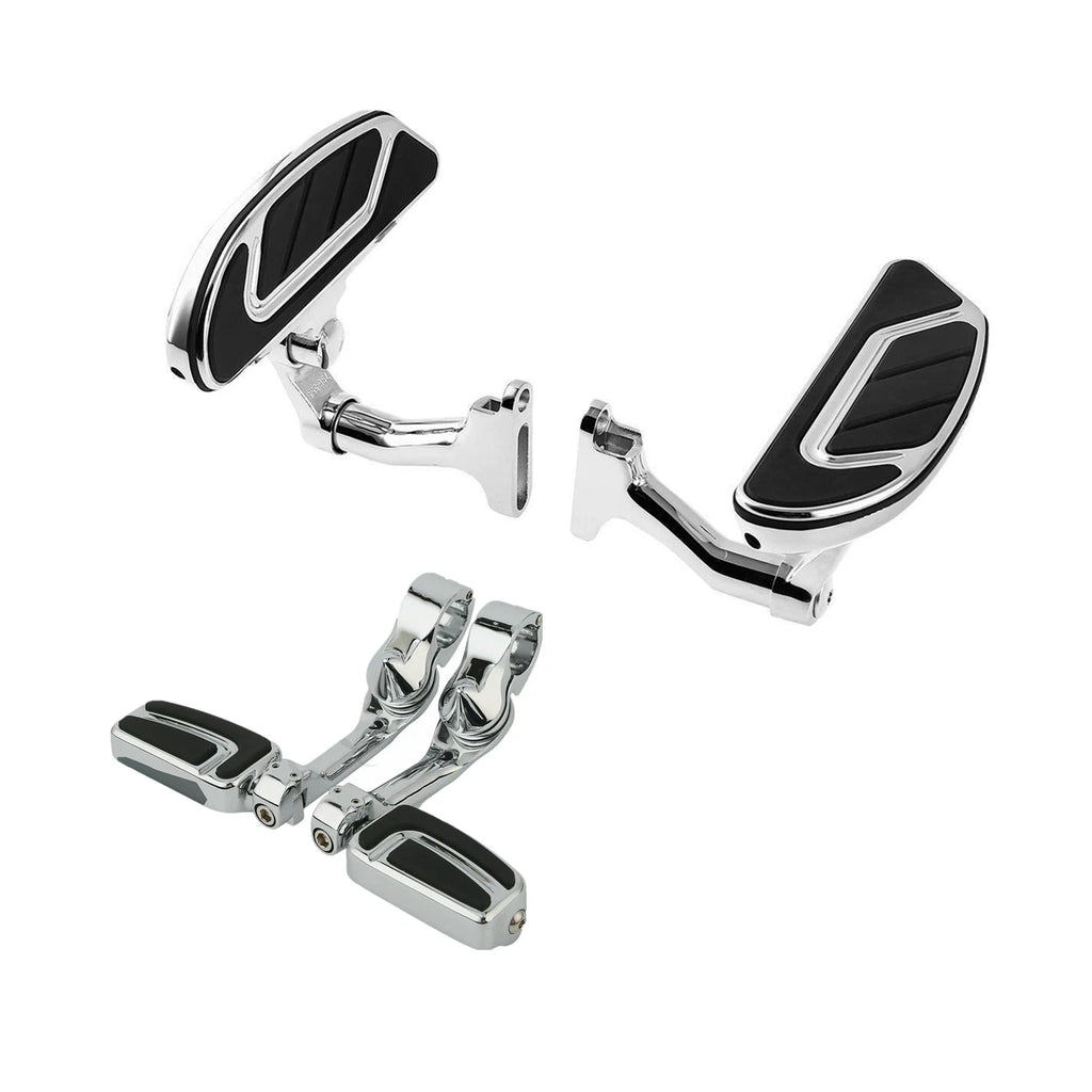 Floorboard Footrest for Harley Touring Road King (1993–2023) 1.25" Long Mount